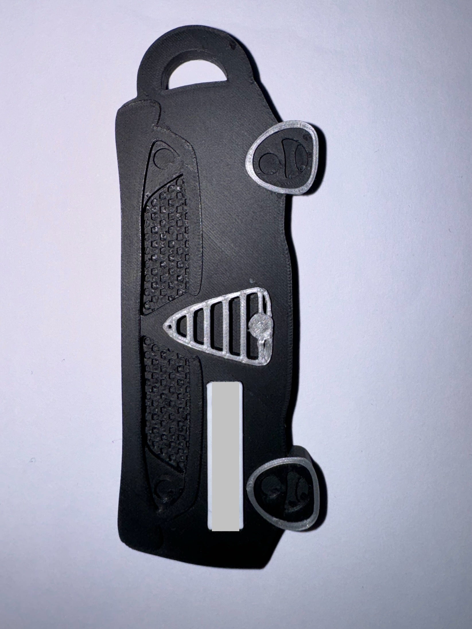 Custom 3D Printed Alfa Romeo Mito Key Chain - Personalised Number Plate & Colour