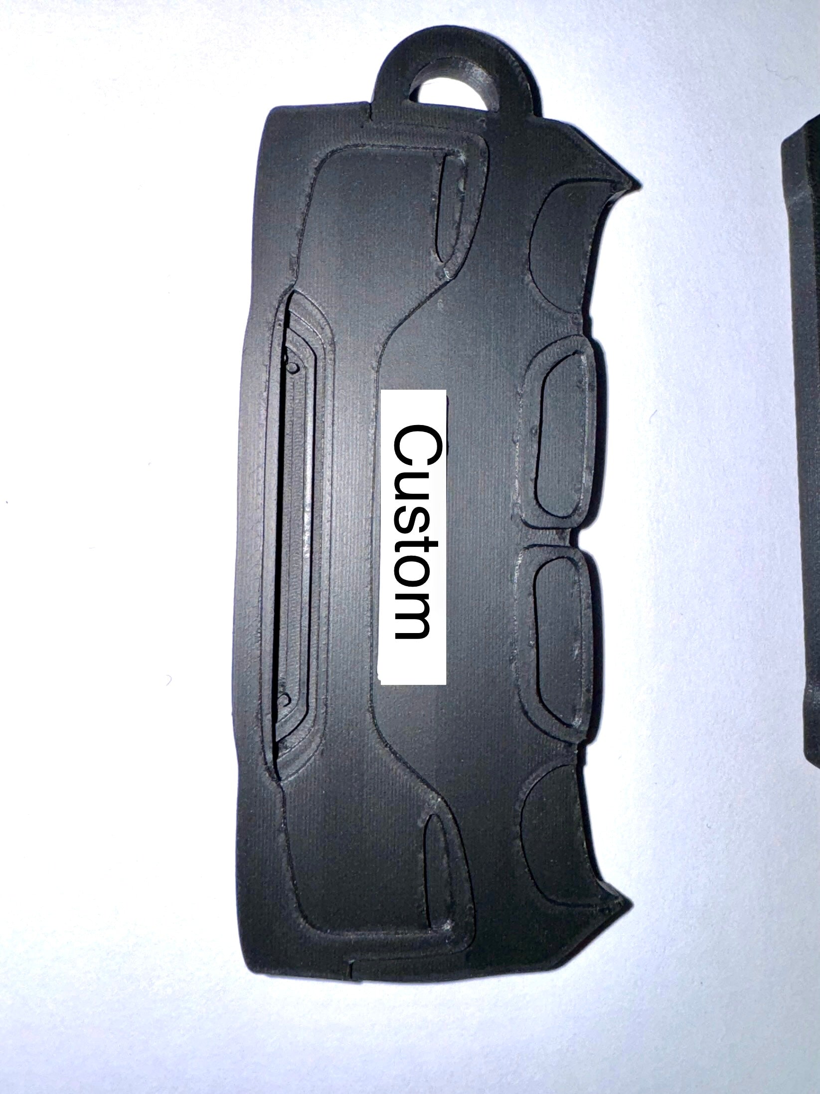 Custom BMW i3 Keyring – 3D Printed Personalised EV Car Keychain Gift