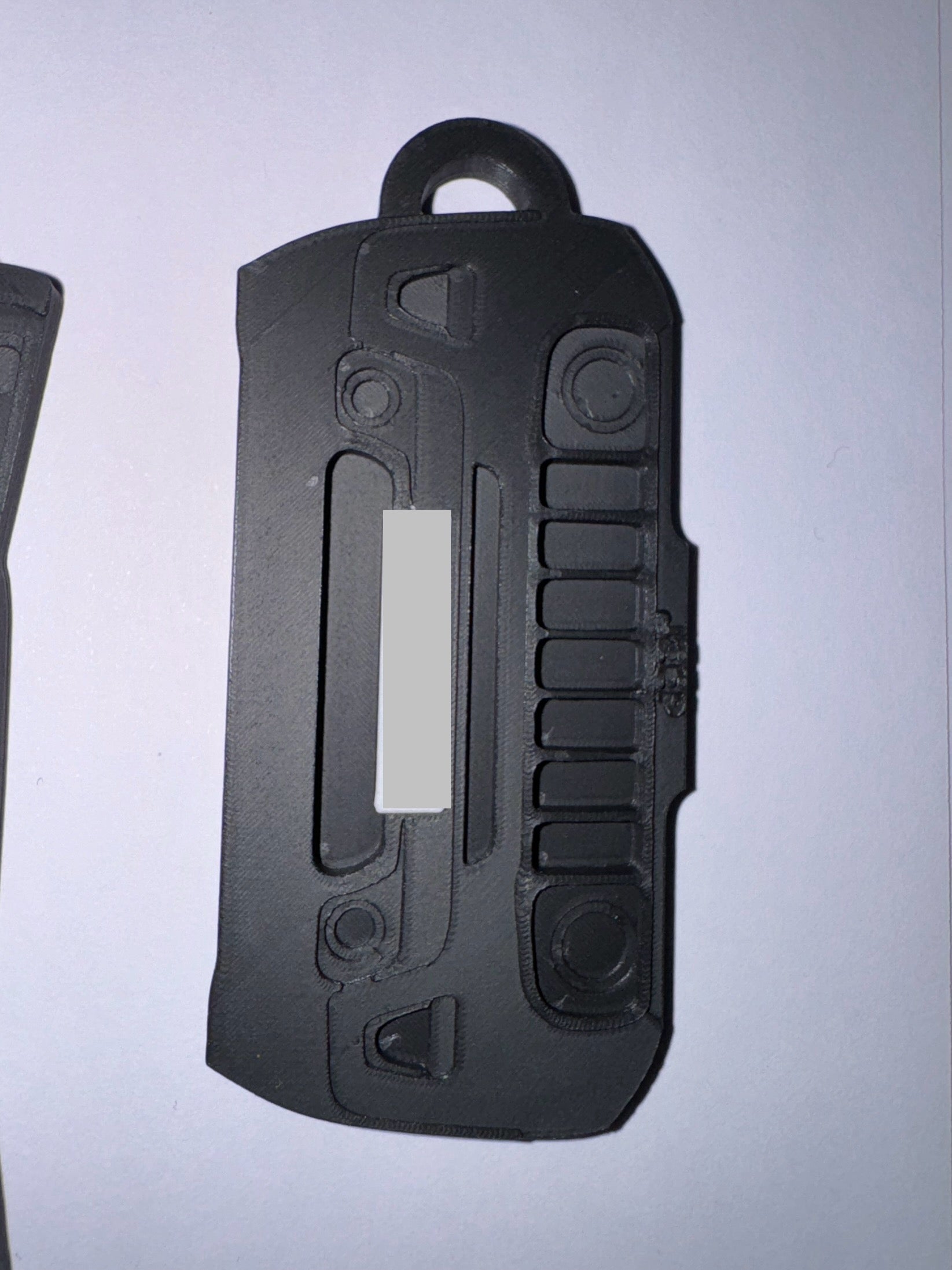 Custom Jeep Renegade Keyring – 3D Printed Personalised Car Keychain Gift