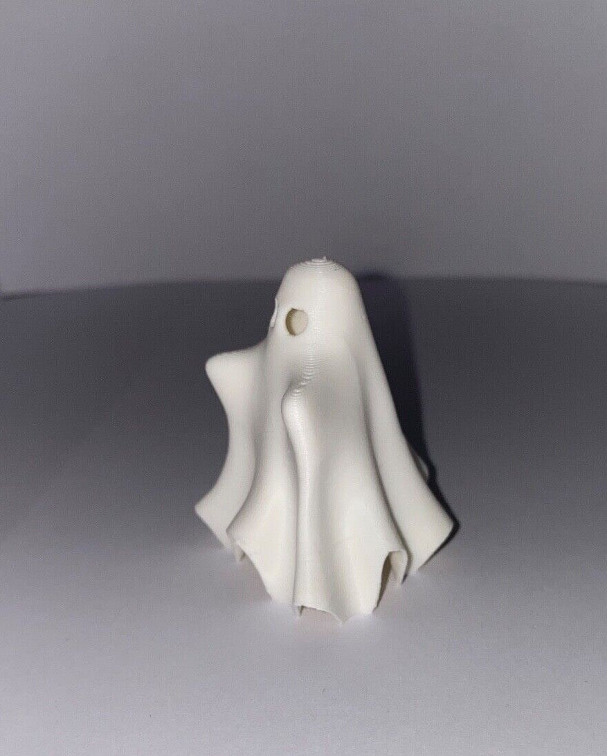 3D Printed Halloween Decor Bundle – Ghost Cat, Ghost Dog, Spectral Spirit & Pumpkins Set