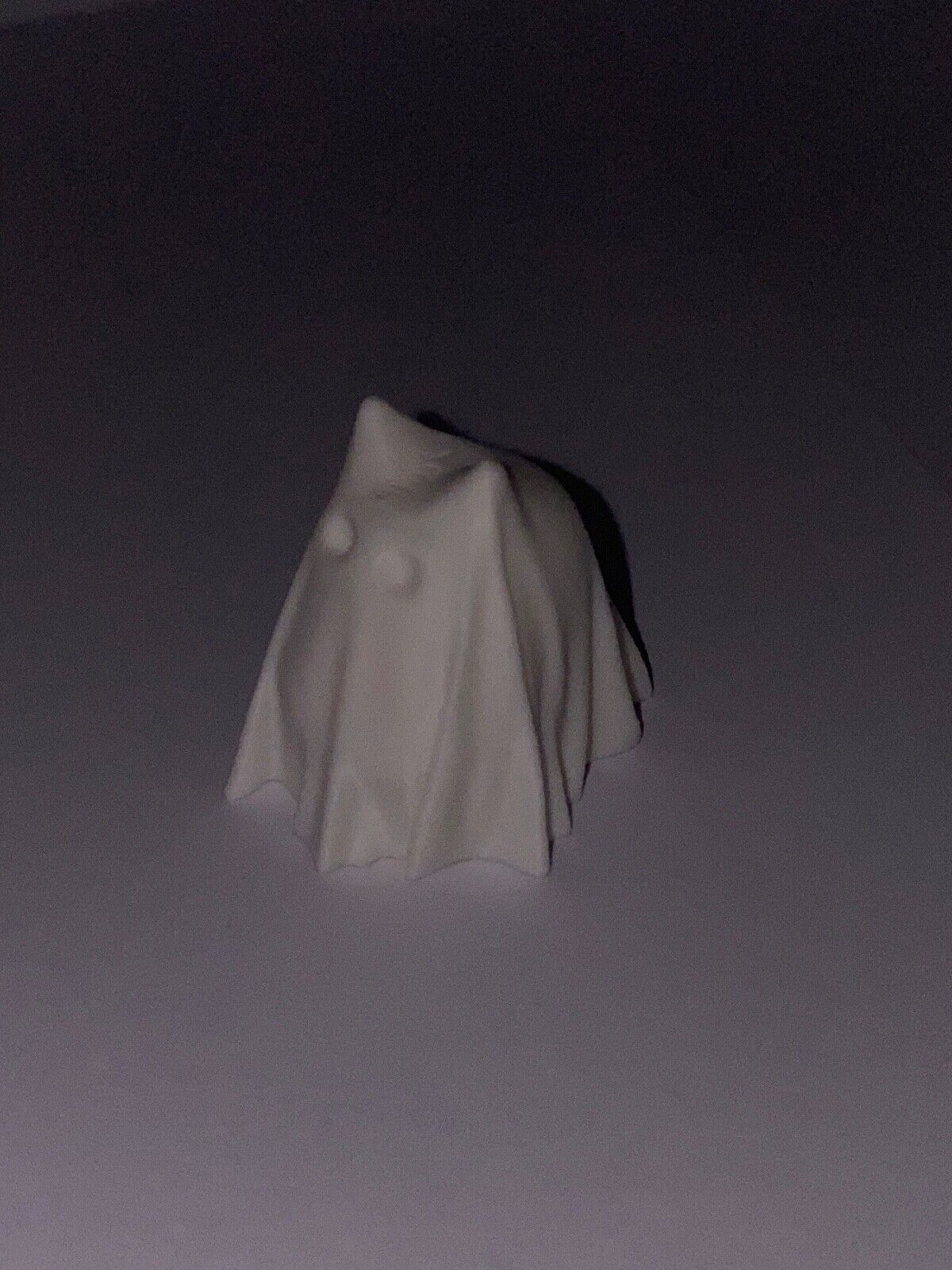 3D Printed Ghost Cat Halloween Figure – Mysterious Kitty Decor for Spooky Displays