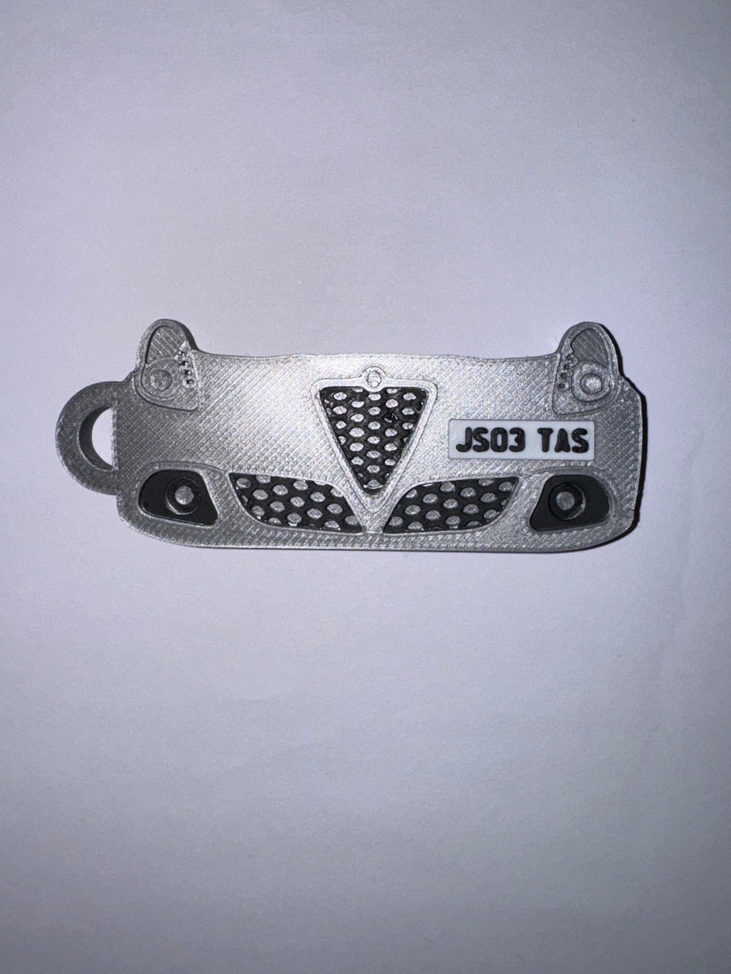 Custom Alfa Romeo Giulietta Keyring - Personalised Number Plate & Colour